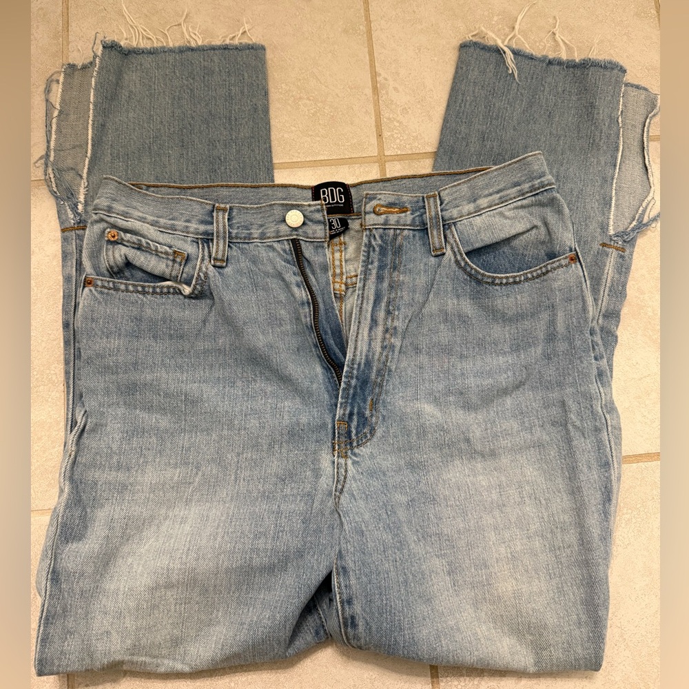 BDG Classic Light Blue Straight Leg Jeans
